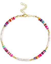 Olivia Le - Rio Rainbow Anklet - Lyst