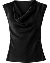 SACHA DRAKE - Luxe Cowl Bias Top - Lyst