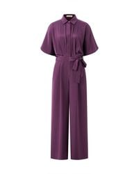 Emma Wallace - Shay Jumpsuit -Deep - Lyst