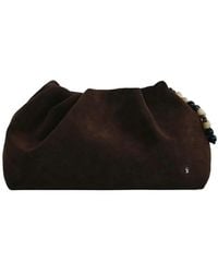 Sd Collection - Cove Ruched Clutch - Lyst