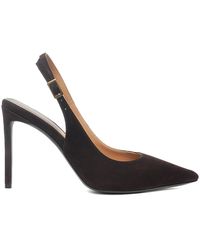 Ginissima - Lavinia Dark Slingbacks - Lyst