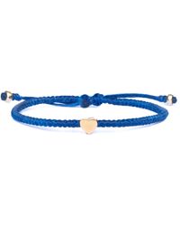 Harbour Uk - Vermeil Heart Rope Bracelet - Lyst