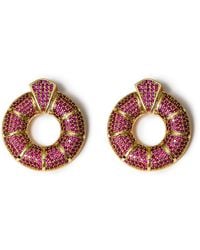 Kybele Studio - Donut Hoop Earrings - Lyst