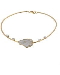 Ebru Jewelry - Majestic Pearl & Choker Necklace - Lyst