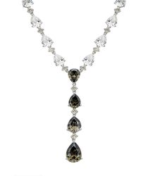 LÁTELITA London - Elizabeth Statement Necklace Smokey Quartz - Lyst