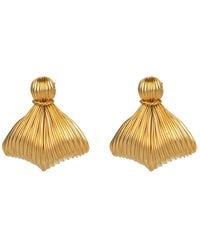 Meraki by Rashmi Bajaj - Bellona Plated Stud Earrings - Lyst