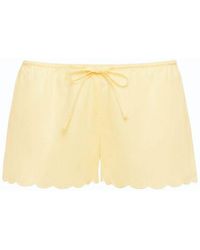 Montce - Sunshine Scalloped Low-Rise Drawstring Short - Lyst