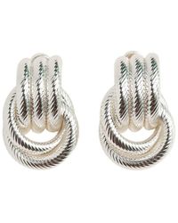 Miss Cecilia - The Rope Knot Studs - Lyst