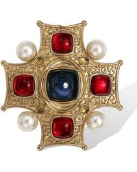 Retro Chic - Byzantine King Brooch - Lyst