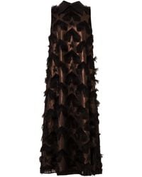 Julia Allert - Evening Gown A-line Maxi Dress With Stars - Lyst