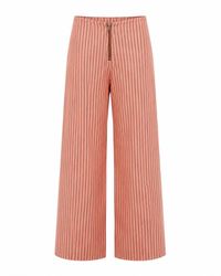 Mind Traveler - Solea Striped Trousers - Lyst