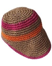 Springmoonatelier - Handmade Raffia Crochet Sun Hat – - Lyst