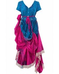 Miro Misljen - Draped Maxi Dress - Lyst