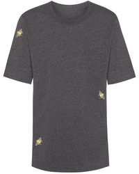 INGMARSON - Bee Embroidered Recycled T-shirt - Lyst
