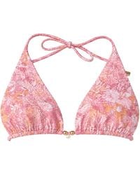 Plivati - Amara Triangle Bikini Top — Ruža - Lyst