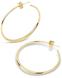 Dinny Hall - Signature Medium Hoops - Lyst