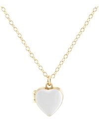 Kris Nations - Enamel Heart Locket - Lyst