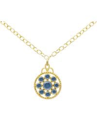 Marcia Moran - Ambrosia Stone Medallion Necklace - Lyst