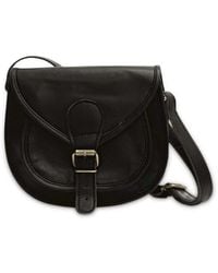 VIDA VIDA - Leather Saddle Bag - Lyst