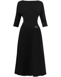 Nissa - Pleated A-Line Dress - Lyst