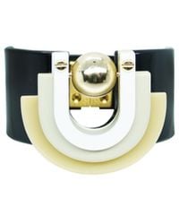 Gissa Bicalho - Handmade Acrylic Bracelet Craft Verner Neutrals - Lyst