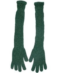 Maison Bogomil - Sparkly Knit Opera Gloves - Lyst