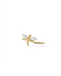 Zahav Jewelry - 14K Solid 24G Dragonfly-Shaped Nose Stud - Lyst