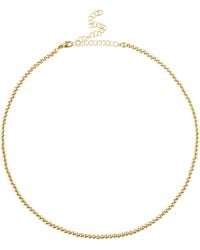 Olivia Le - 14K Filled Beaded Bubble Necklace - Lyst