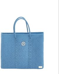 Lolas Bag - Small Light Blue Tote Bag - Lyst