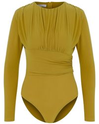 Maan Istanbul - Crewneck Comfortable Bodysuit - Lyst
