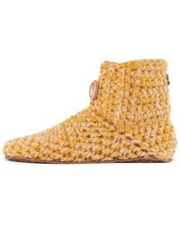 Kingdom of Wow - Barefoot Bamboo Wool Boot Slippers - Lyst