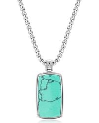 Nialaya - Dog Tag Necklace - Lyst