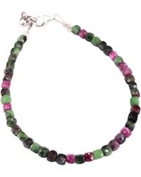 Mineralgems•Studio - Rubizoisite Bracelet - Lyst