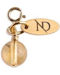 N'damus London - Citrine Gemstone & Charm - Lyst