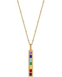 Karma and Luck - Sacred Flow Seven Chakra Energy Necklace - Lyst
