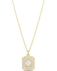 SHYMI - Square Medallion Pendant - Lyst