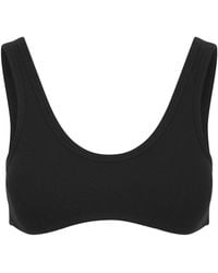 Nudea - The Organic Cotton Dip Front Bralette - Lyst