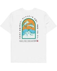 Anchor and Crew - Think Ocean Five Japan Gurafiku Organic Cotton T-Shirt - Lyst