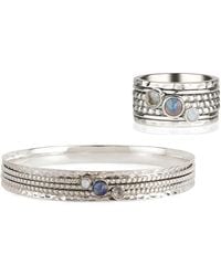 Charlotte's Web Jewellery - Ethereal Galaxy Spinning Ring & Bangle Gift Set - Lyst