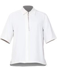 Smart and Joy - Zipper Collar T-Shirt - Lyst