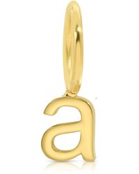 Maya Brenner - Petite Letter Charm - Lyst