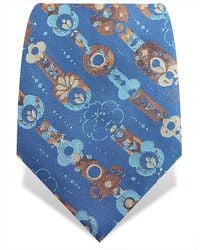 Gresham Blake - Retro Stripe Silk Tie - Lyst