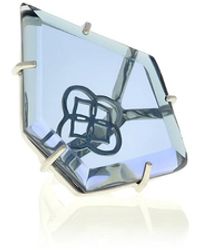 Georgina Jewelry - Silver Signature Asymmetric Flower Crystal Ring - Lyst