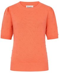 Loop Cashmere - Bobble Puff Sleeved Sweater - Lyst