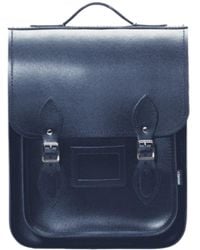 Zatchels - Handmade Leather City Backpack Plus - Lyst