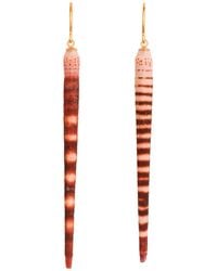 Oana Savu - Dangle Sea Urchin Spine Earrings Sea Jewelry Summer Fine Ear Chains - Lyst