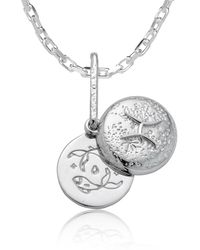 Cartography - Pisces Zodiac Locket Necklace - Lyst