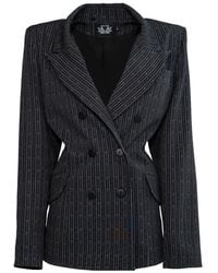 Vazaf - Structure Blazer - Lyst