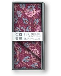 Lime Tree Design - Skinny Scarf Morris Rose Morris Collection - Lyst