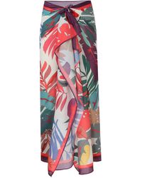 LOVEIST STORE - Bancha Abstract Jungle Pareo Sarong - Lyst